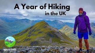 Hiking the UK in 2024 | A Silent/Ambient/Relaxing recap video | 4K