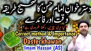 Correct Method & Importance Dasrekhawan Imam Hassan (AS)| Maulana Muhammad Ali Naqvi |22 jamadiusani
