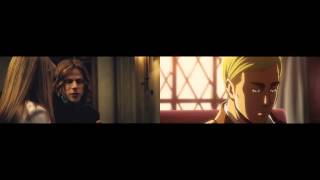 Attack on Titan | Batman v Superman Trailer [2] [comparison video]