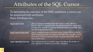 PL21 PLSQL Tutorial Implicit Cursors
