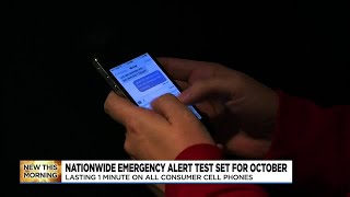 National Emergency Alert Test scheduled for October