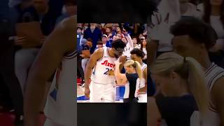 Joel Embiid CRASHED OUT 😳😡 #fyp #foryou #nba