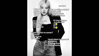 tutarsa ben malım(!) #blackpink #kpop #music #twice #rose #lyrics #edit #blink #rosealbum