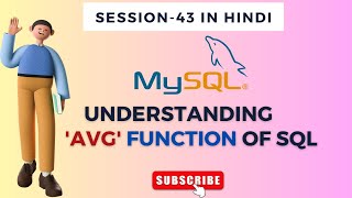 SQL AVERAGE(AVG) Function| SQL Session-43|Hindi