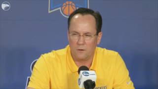 Gregg Marshall answers question about Dayton and job openings