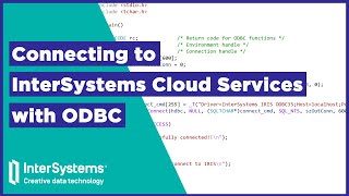 Connecting to InterSystems Cloud Services with ODBC