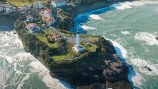 Biarritz from above 4K - Aerial documentary