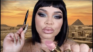 ASMR Cleopatra Does Your Makeup