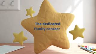One minute explainer video – Dedicated family contact