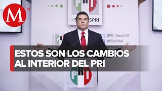 Se realizaron cambios dentro de la bancada del PRI