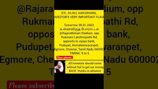 #ifs#aarudhragoldtrading #hijau#elfin#investor #viralshorts#short#importantnews please join with us