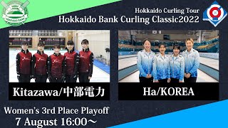 【女子3位決定戦】中部電力 vs Ha / どうぎんカーリングクラシック2022