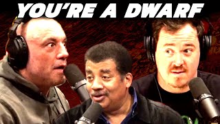 Neil deGrasse Tyson Thinks Joe Rogan Is A DWARF