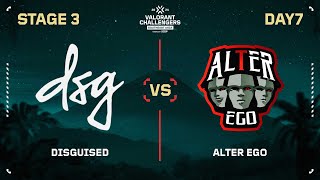 DSG vs AE VCT Challengers SEA : Split 3 | Stage 3  DAY 7