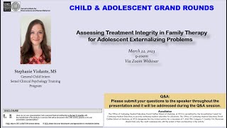 Child Grand Rounds, 2023-03-22, Dr. Stephanie Violante