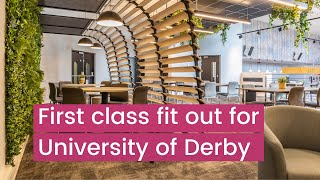 A first class fit out for the University Derby