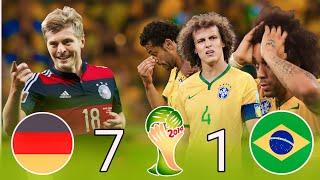 Germany 7-1 Brazil 🔥World Cup 2014 | Extended Highlights & Goals 💥| 1080i