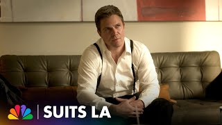 Ted Seeks Legal Advice from Stuart | Suits LA | NBC