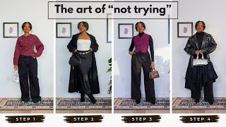 The Secret Structure Behind “Effortless” Outfits