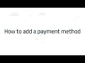 How to Add a Payment Method on the CAFU App