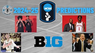 2024-25 College Basketball Predictions | Big 10