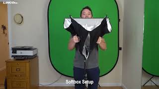 How To Open The LINCO AM169 Softbox (Easy Step-By-Step Tutorial Setup Instructions)