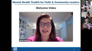 Mental Health Toolkit & Panel Discussion For Jewish Leaders