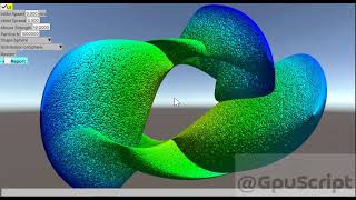 Swarm written in GpuScript - one million spheres