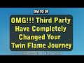 OMG!!! Third Party Drama Exposed  DM to DF Twin Flame Reading