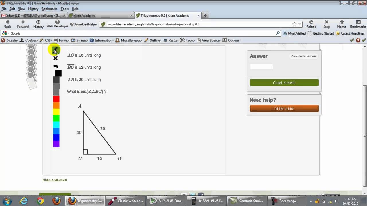 Trigonometry Khan Academy Youtube