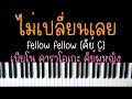 ไม่เปลี่ยนเลย - fellow fellow | (เปียโน คาราโอเกะ คีย์ผู้หญิง) | Piano Karaoke