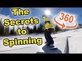 How to Spin Your Snowboard On a Box | Beginner Guide