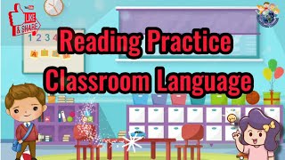 Reading Practice Classroom Language