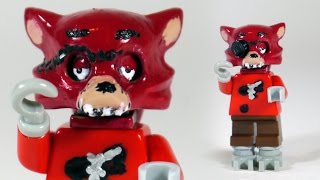 How To Paint Custom LEGO Foxy (LEGO FNAF)