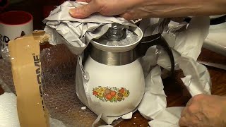 Corning Ware Percolator - Unboxing and first use