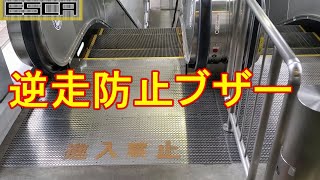 【逆走防止ブザー】小樽築港駅 エスカレーター Hokkaido Otaruchikkō station Escalator alarm buzzer