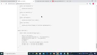 25.1 - Extending interface and Implementing Multiple Interfaces in java