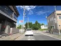 絶景ドライブ　青森市を走る8　superb view　drive in japan. aomori city.