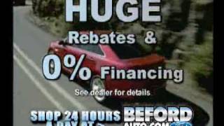 Huge Rebates and 0% Financing at Beford Auto