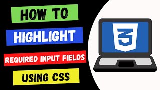 Highlight Required Input Fields using CSS