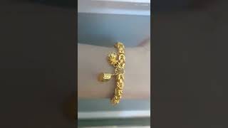 ម៉ូដខ្សែដៃមាស៥ជី Gold Mini of jewelry YT17 #shorts