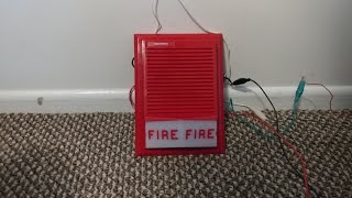 edwards 892 2b horn strobe fire alarm test