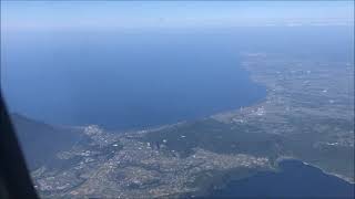 飛行機からの風景　動画　　鹿児島空港～屋久島へ　2020.10.2.