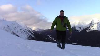 Blacksmith Ridge snowshoeing in Kananaskis