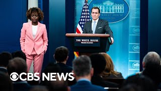 White House holds press briefing following recent downings of unidentified objects | full video