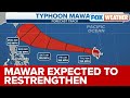 Typhoon Mawar Expected To Restrengthen After It Passes Through Guam