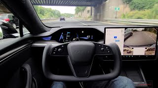 Tesla Model S Plaid - Autopilot/FSD POV