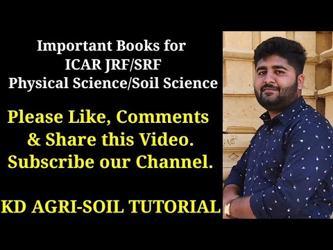 Subjective Soil Science Books JRF/SRF || KD AGRI-SOL TUTORIAL || KD || 9079301736 ||