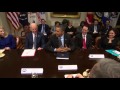 Raw: Obama Meets With Tech CEOs Amid NSA Concern