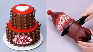 Perfect KITKAT Cake Decorating Ideas | So Yummy Chocolate Cake Tutorial | So Tasty